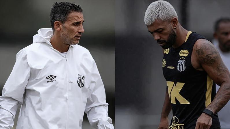 Vojvoda e Gabigol trabalharão juntos no Santos em 2026