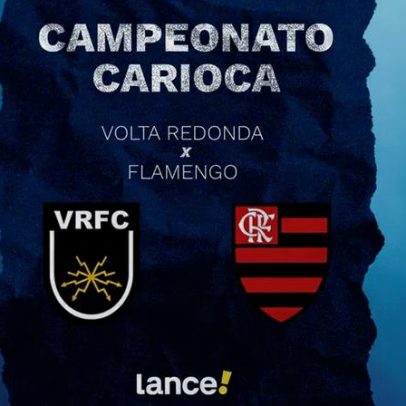 Volta Redonda x Flamengo: horário, transmissão ao vivo e prováveis escalações