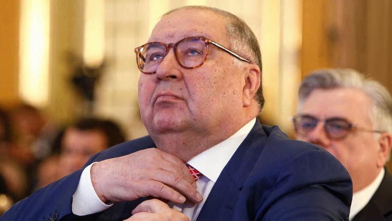 Founder of USM Holdings Usmanov attends session during Week of Russian Business during Week of Russian Business in Moscow