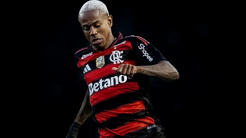 Wallace yan, jogador do Flamengo