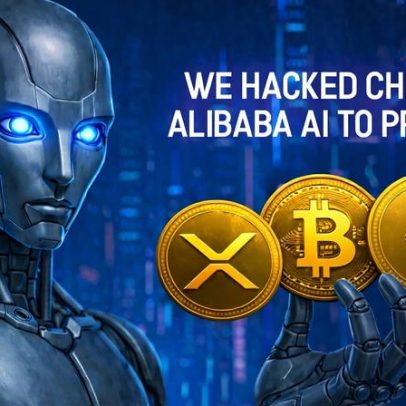Hackers usaram IA da Alibaba para prever XRP, Bitcoin e Ethereum até 2026