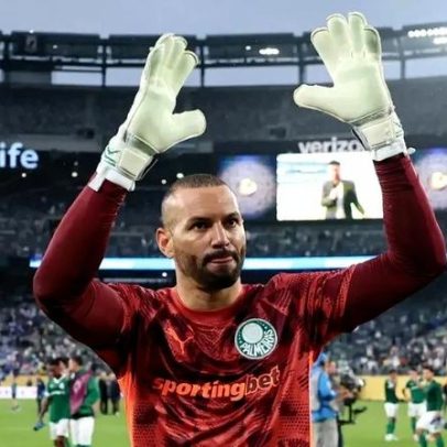 Palmeiras homenageia Weverton em despedida antes de clássico