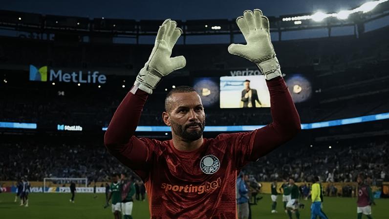 Weverton, goleiro do Palmeiras