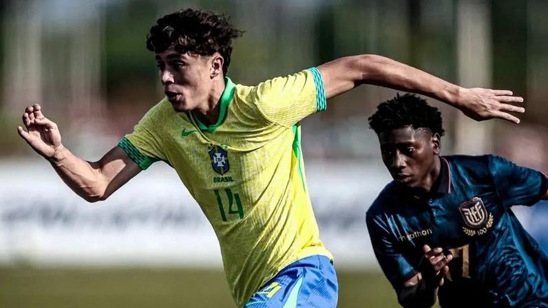 Lucas Miranda é convocado pela Seleção Brasileira Sub-16 (Foto: Éverton Silveira)