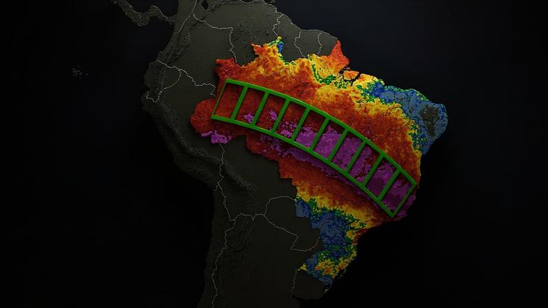 Novo episódio de ZCAS se estabelece já neste primeiro fim de semana do ano.