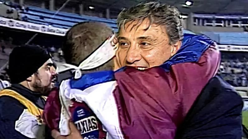 Tite foi campeão gaúcho em 2000 com o Caxias (Foto: Reprodução/RBS TV)