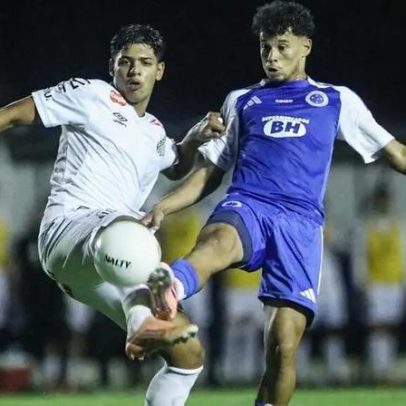 Cruzeiro vence Santos e avança às quartas de final da Copinha