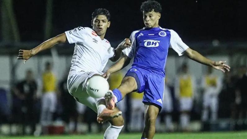 Cruzeiro x Santos (Foto: Reinaldo Campos/Santos FC)