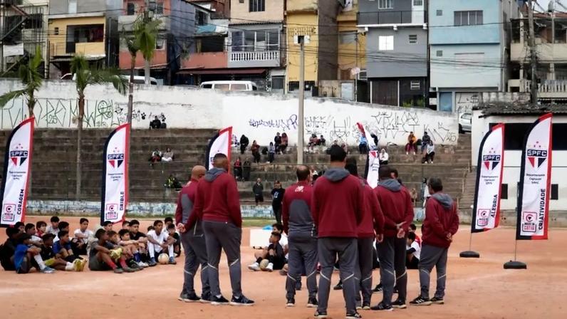 São Paulo tem equipe de scout voltada para Cotia há onze meses (Foto: Divulgação)