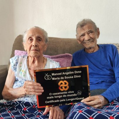 Quase um século juntos: saiba quem é o casal brasileiro que bateu recorde no Guinness Book