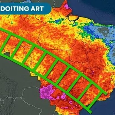 Fevereiro começa com novo episódio do ZCAS sobre o Brasil