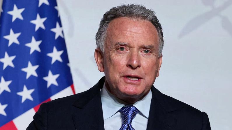 U.S. Special Envoy Steve Witkoff delivers a press conference upon the signing of the declaration on deploying post-ceasefire force in Ukraine, during the so-called 'Coalition of the Willing' summit, at the Elysee Palace in Paris, France, January 6, 2026. Ludovic Marin/Pool via REUTERS/File Photo