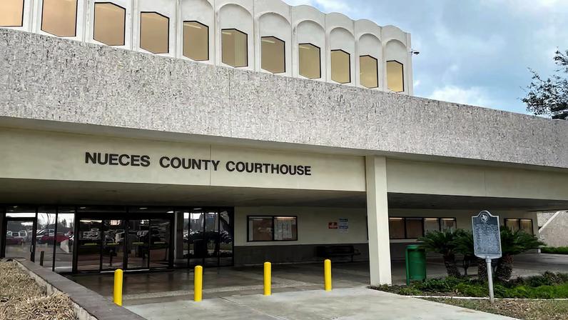 Exterior of the Nueces County Courthouse in Corpus Christi