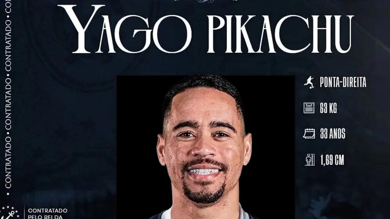Yago Pikachu é o novo reforço do Remo (Foto: divulgação/Remo)