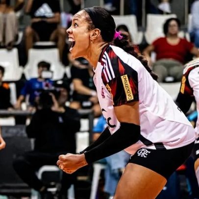 Simone Lee, do Flamengo, é a maior pontuadora da Superliga
