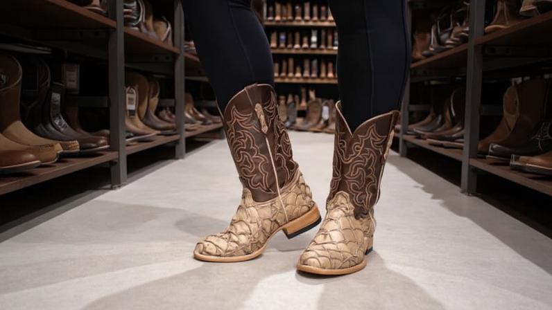 Botas de pirarucu financiaram pesca sustentável na Amazônia