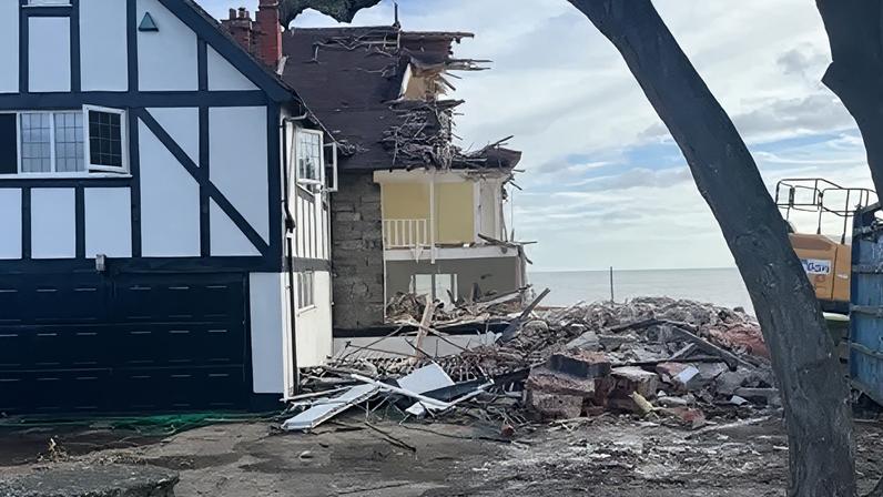The Warren, in Thorpeness, was torn down in October