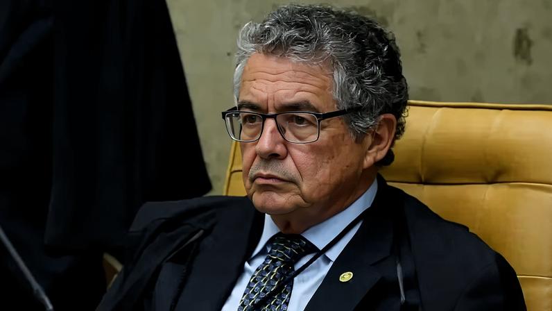 O ministro Marco Aurélio (já aposentado) foi relator no julgamento que reconheceu a omissão do Congresso em regulamentar o Imposto sobre Grandes Fortunas (IGF) — Foto: Carlos Moura/SCO/STF
