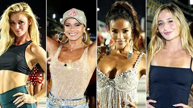 Cintia Dicker, Viviane Araujo, Carol Nakamura e Bruna Griphao — Foto: Victor Chapetta/BrazilNews