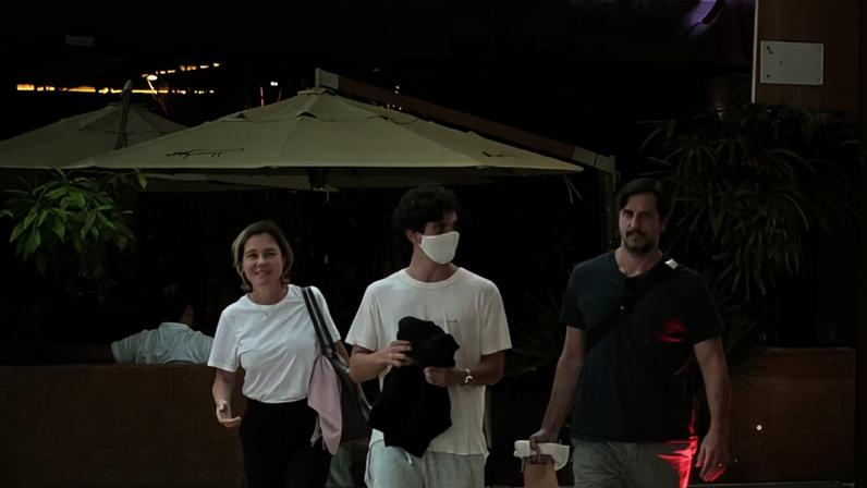 Adriana Esteves e Vladimir Britcha — Foto: Agnews