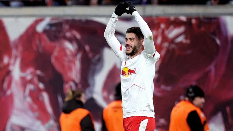 Rômulo, atacante brasileiro do RB Leipzig — Foto: Ronny HARTMANN / AFP