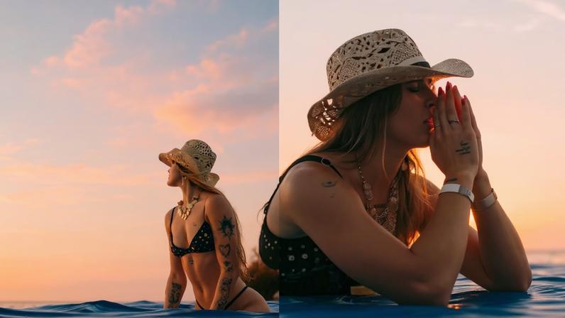 Agatha Sá comemora aniversário no mar do Rio — Foto: @joaoricardojanuzzi