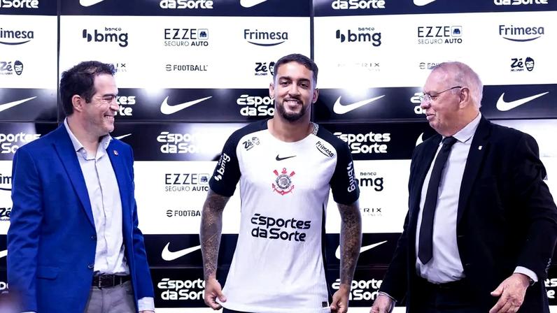 Matheus Pereira, reforço do Corinthians (Foto: Rodrigo Coca/Agência Corinthians)