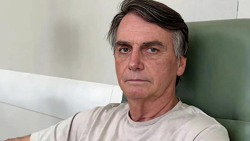 Foto de Bolsonaro