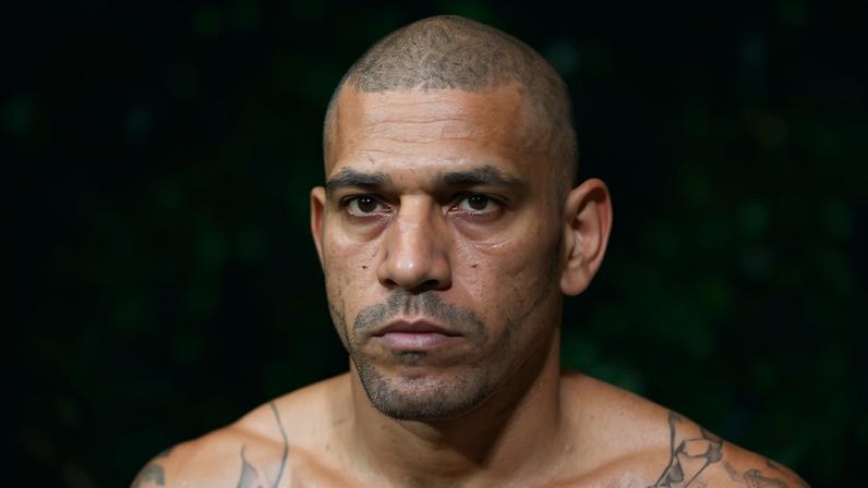 Poatan, campeão do UFC, foi desafiado por outro dono de cinturão (Foto: Reprodução Twitter ufc)