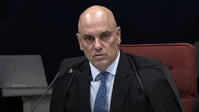 O ministro Alexandre de Moraes, do STF. (Foto: reprodução/Youtube TV Justiça)