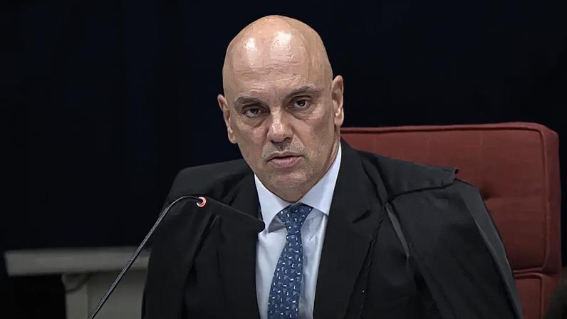 O ministro Alexandre de Moraes, do STF. (Foto: reprodução/Youtube TV Justiça)