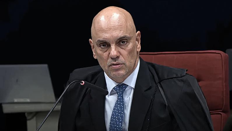 O ministro Alexandre de Moraes, do STF. (Foto: reprodução/Youtube TV Justiça)