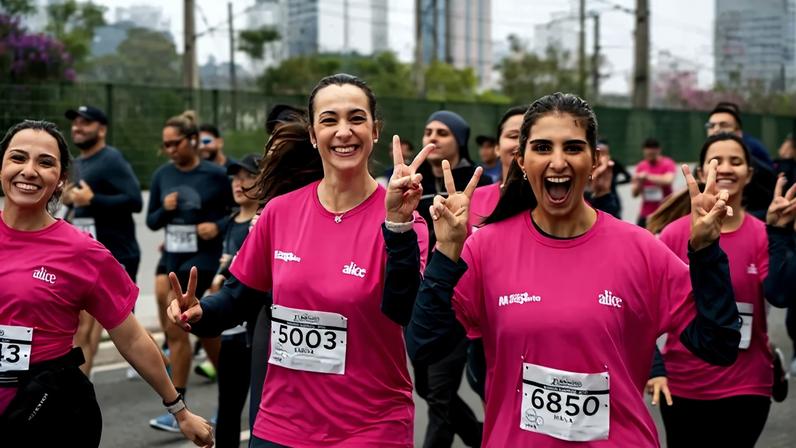 ‘Colaboradores saudáveis são mais produtivos’: Alice aposta em corrida de rua para aumentar engajamento (Alice/Divulgação)
