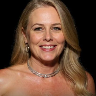 Alicia Silverstone brilha com modelito vermelho no Globo de Ouro 2026