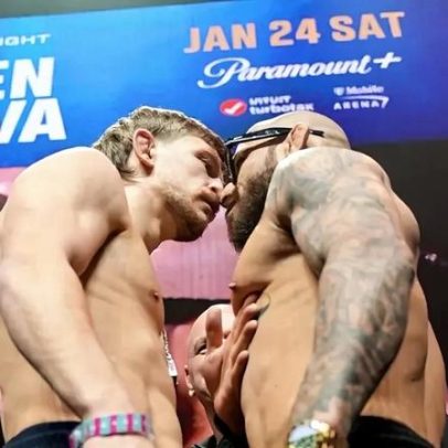 Vídeo mostra confusão e troca de empurrões nas encaradas do UFC 324