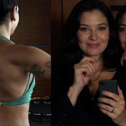 Ana Castela mostra definição muscular após treino funcional
