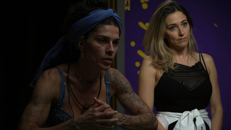 Aline Campos esclareceu ressentimentos contra Ana Paula Renault — Foto: Globoplay e Reprodução/Instagram