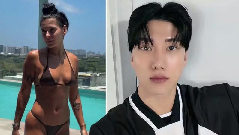 De biquíni, Ana Castela ganha comentário sugestivo do influencer coreano Sunghoon Jang e agita a web — Foto: Reprodução/Instagram