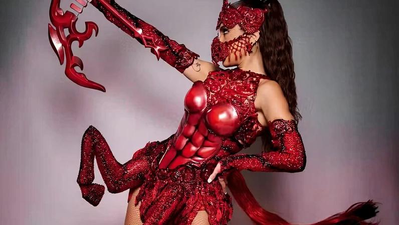 Anitta homenageia Sagitário para 'Ensaios da Anitta' em Brasília — Foto: Reprodução/Instagram