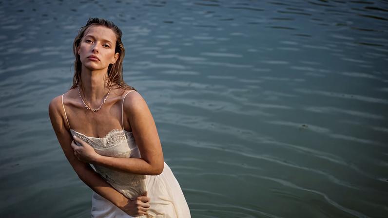 Apple Martin stars in Self-Portrait’s spring 2026 campaign.