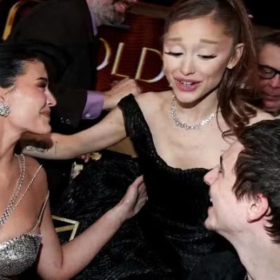 Ariana Grande enfrenta perrengue fashion com Timothée Chalamet e Kylie Jenner