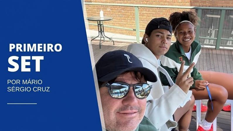 Santos Dumont, Guto Miguel e Victória Barros (Foto: Reprodução/Instagram)