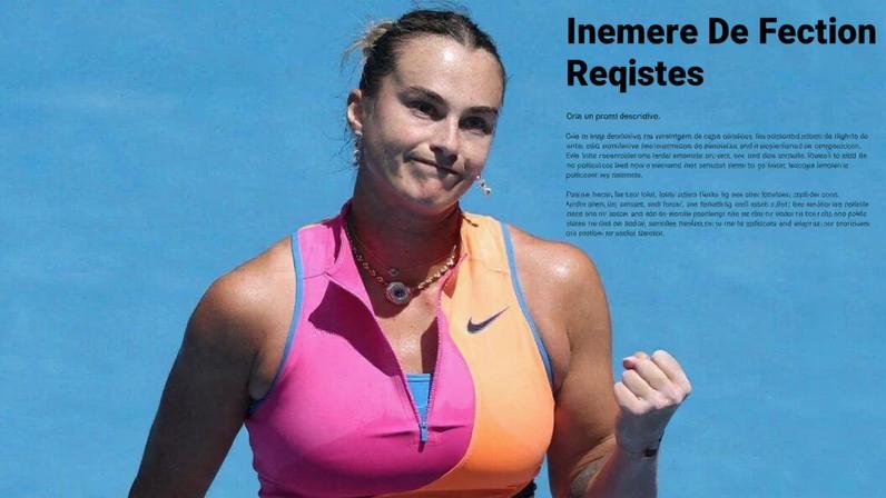 Aryna Sabalenka (Foto: Australian Open)