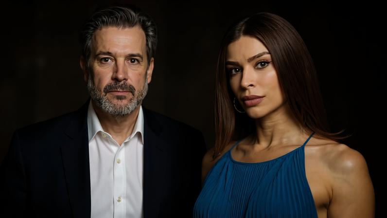Grazi Massafera e Murilo Benício em Três Graças — Foto: Globo/Manoella Mello