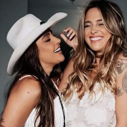 Lauana Prado, grávida, nega briga e avalia volta com Tati Dias