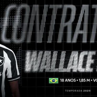 Botafogo confirma contratação do volante Wallace Davi