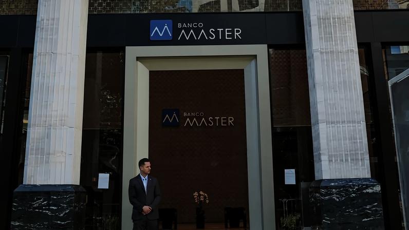 Sede do Banco Master, em São Paulo. (Foto: Rovena Rosa/Agência Brasil)