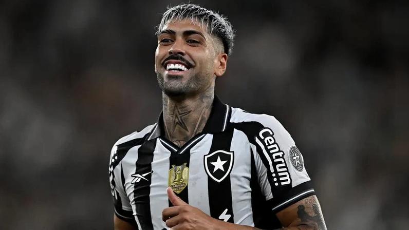 Barboza em jogo do Botafogo contra o Vasco pelo Brasileirão de 2025