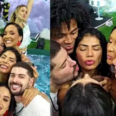 BBB 26 faz festa com roda de samba no esquenta para o Carnaval