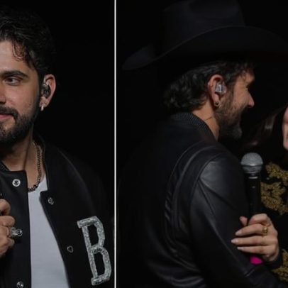 Gustavo Mioto fala em show sobre voltar com quem errou